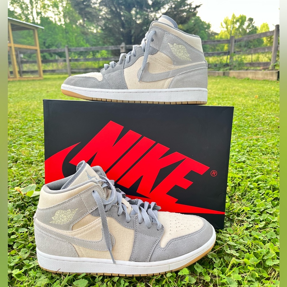 🌴JORDAN 1 MID “Coconut Milk” 🥥